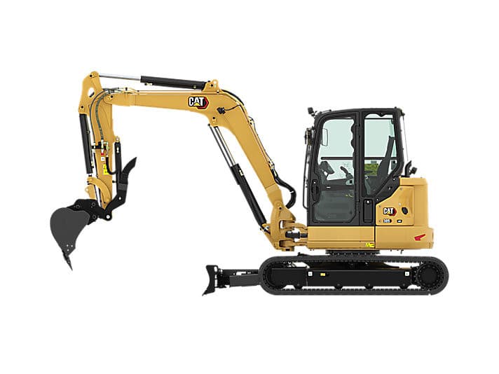 Caterpillar 305D CR – Mini-pelle compacte 5T | 95heures