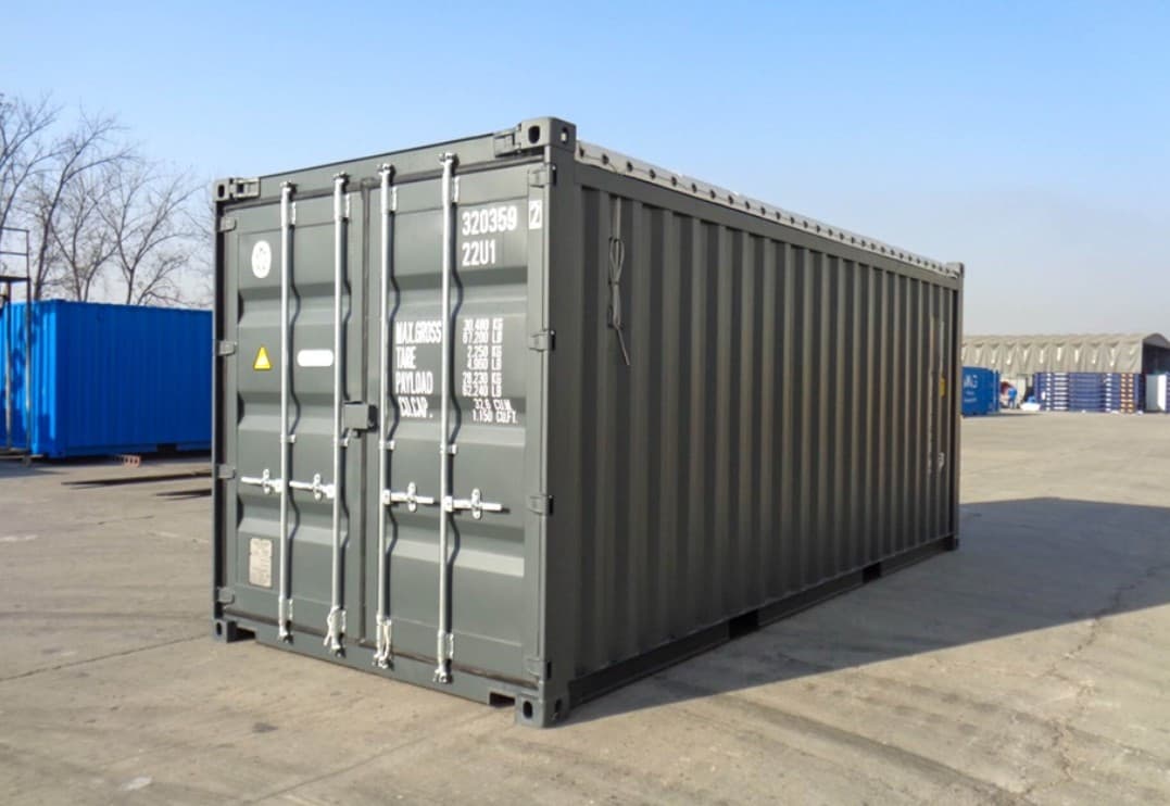 Conteneur maritime 20′ Open Top – Chargement par le dessus en toute simplicité