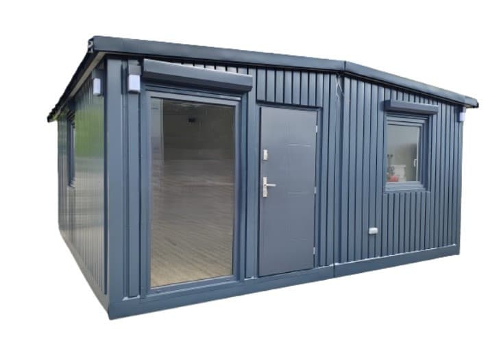 Conteneur maison 35 m² Modèle D – Habitable toute l’année