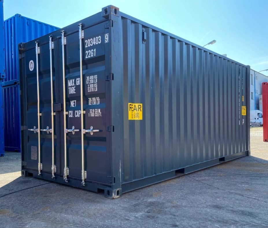 Conteneur maritime double porte 20 pieds (6 m) IICL6