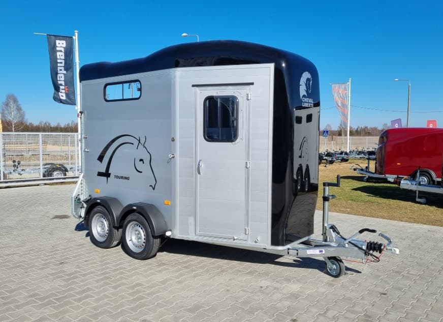 Remorque Cheval Liberté Touring Country avec Rampe Avant et Sellerie – 2 Places