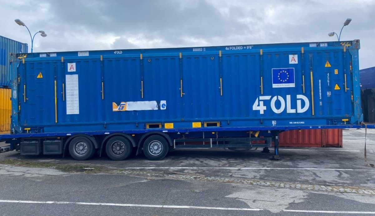 Conteneur Maritime 40′ High Cube 4 FOLD CW