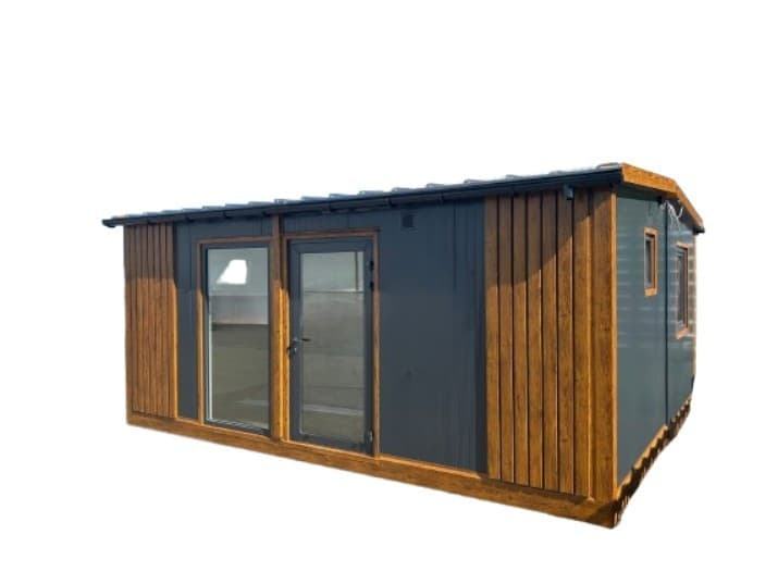 Maison conteneur 35 m² – Modèle F avec 2 chambres habitable toute l’année