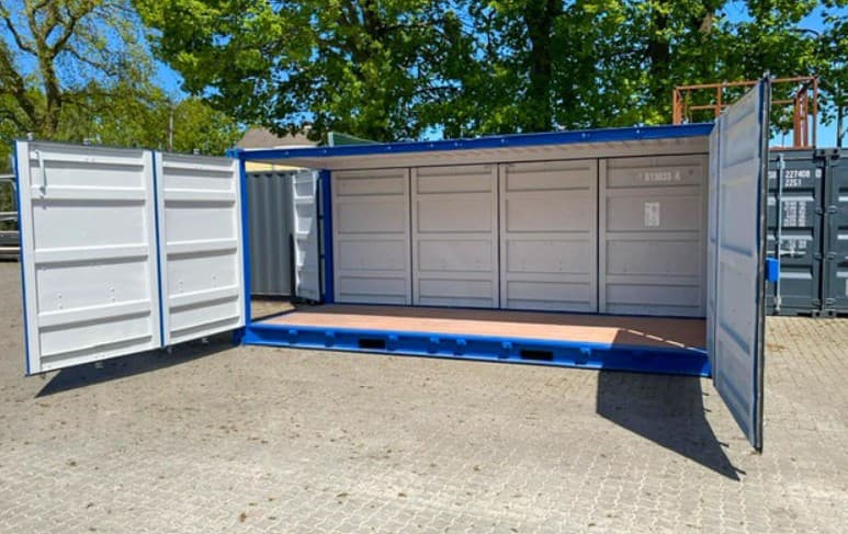 Conteneur maritime 20′ à ouverture totale – Neuf, conforme IICL