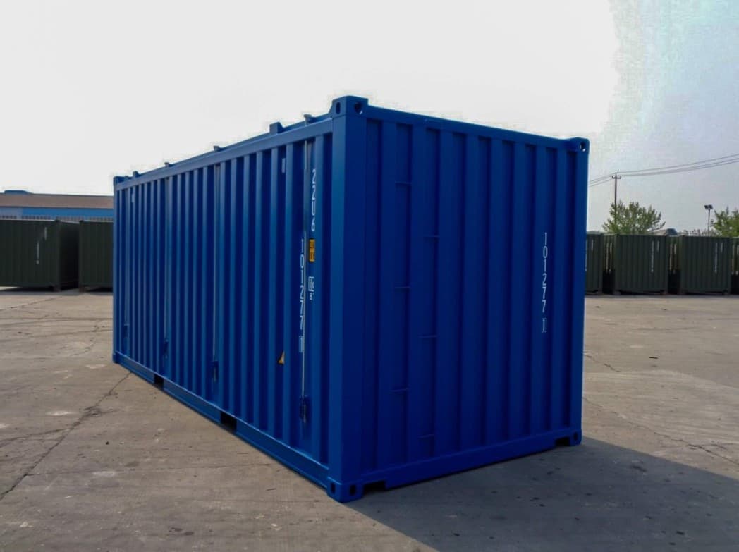 Conteneur maritime 20′ Hard Top – Toit rigide amovible pour chargement vertical