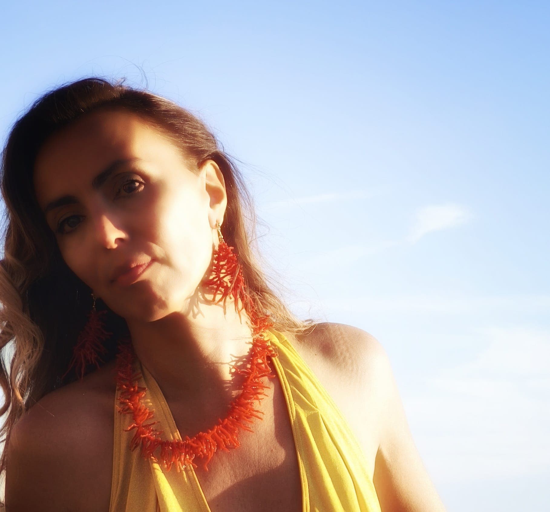 Collier franges