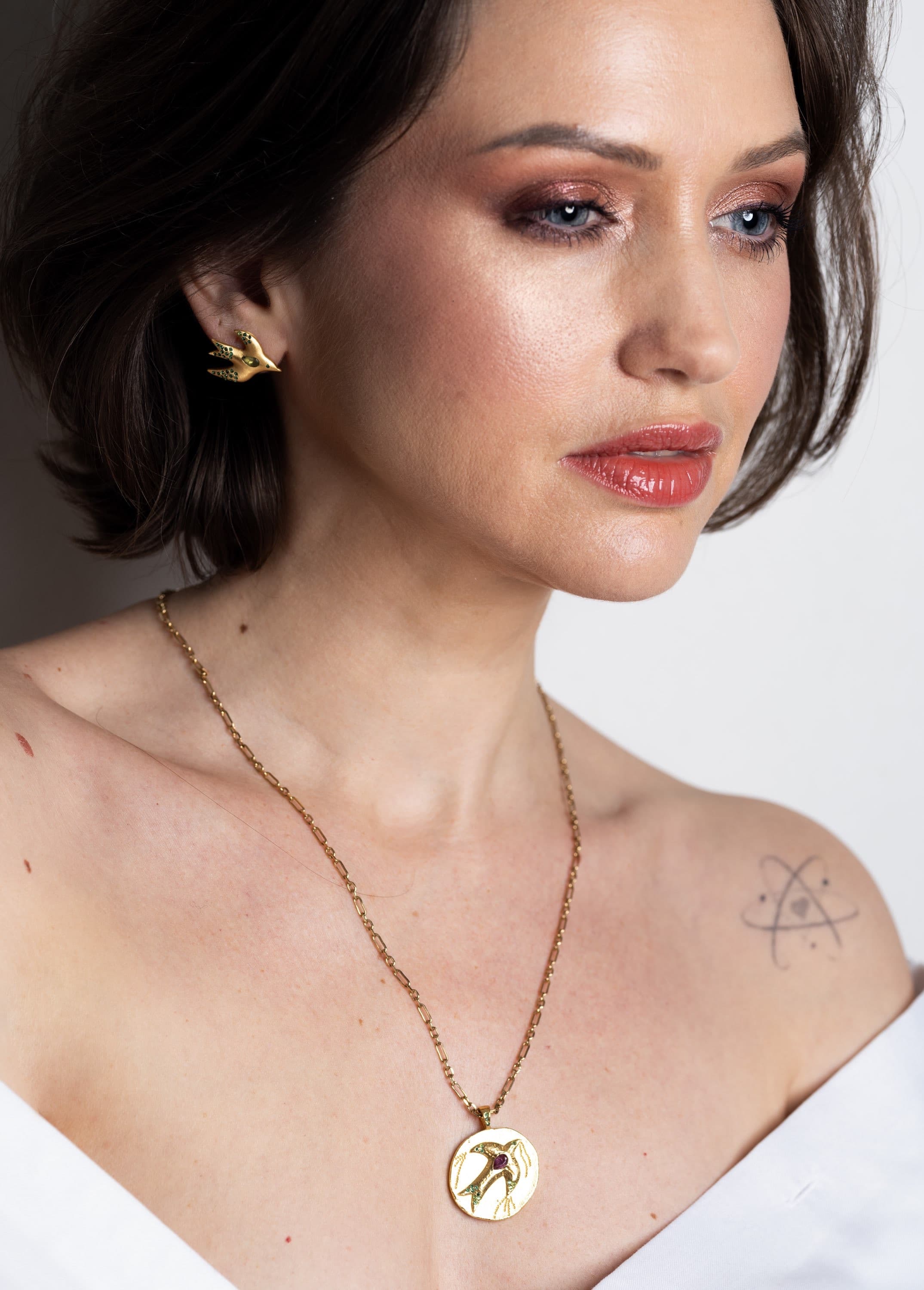 Boucles d’oreilles corses oiseaux - Acellu