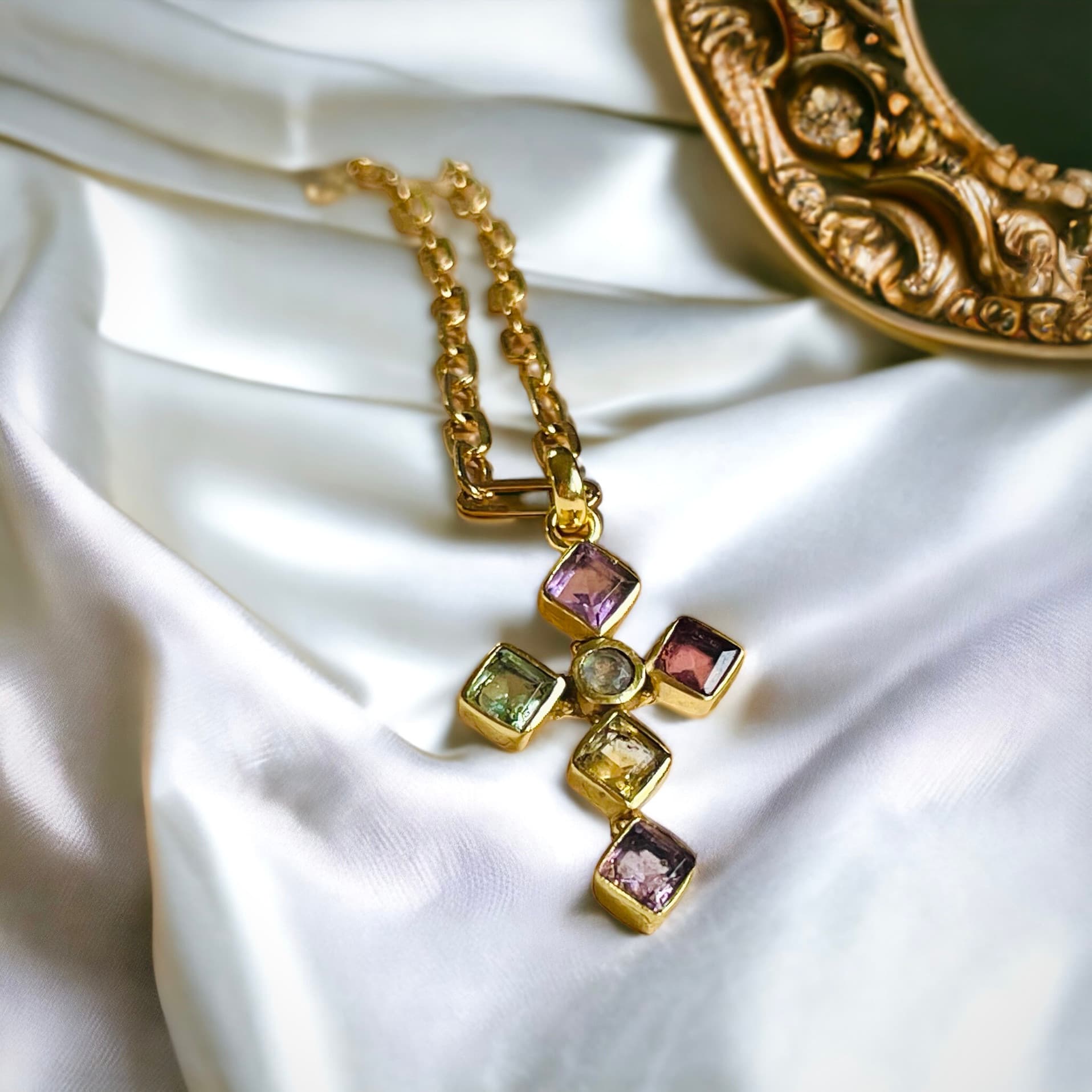 Collier sautoir Croce