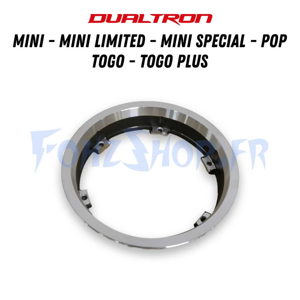 Demi-jante arrière avec trou pour valve pour Dualtron Mini, Mini Limited, Mini Special, Pop, Togo & Togo Plus