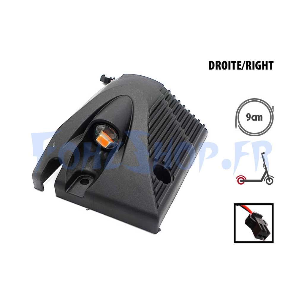 Cache plastique et LED deck arrière droite pour Kukirin G2 Master