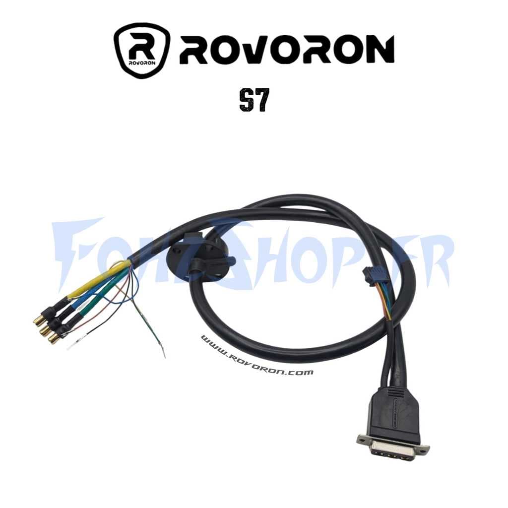 Câble moteur arrière avec capteur Hall pour Rovoron S7
