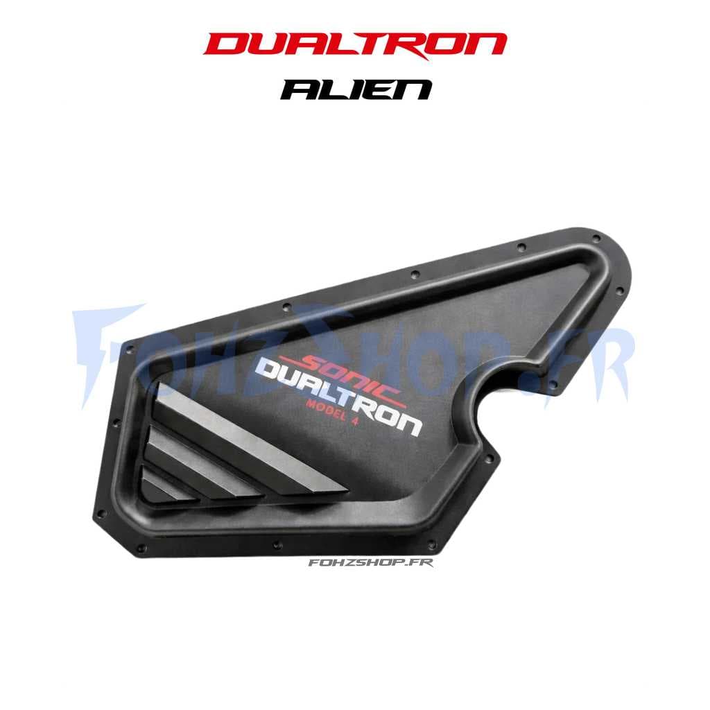 Cache droit boîtier colonne direction noir pour Dualtron Alien