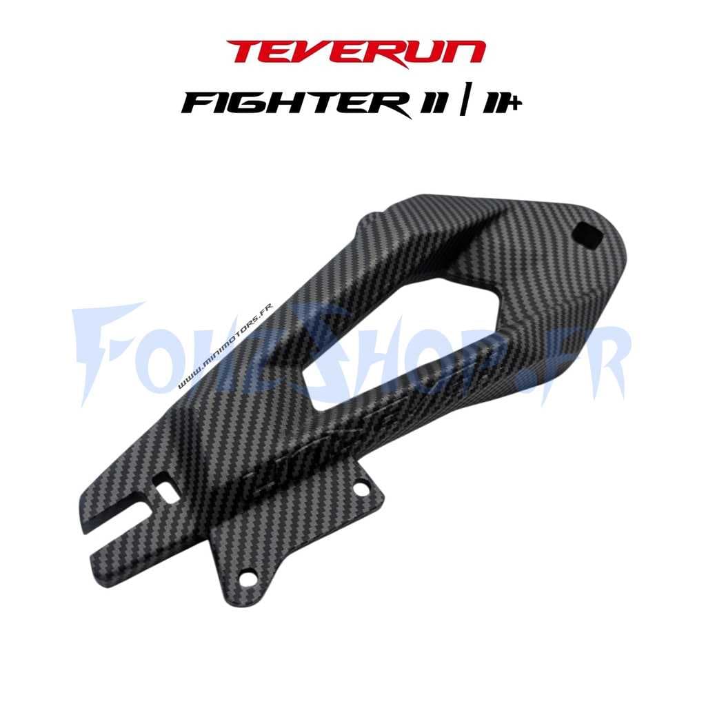 Bras de fourche avant gauche & arrière droit effet carbone pour Teverun Fighter 11 & 11+ 2026