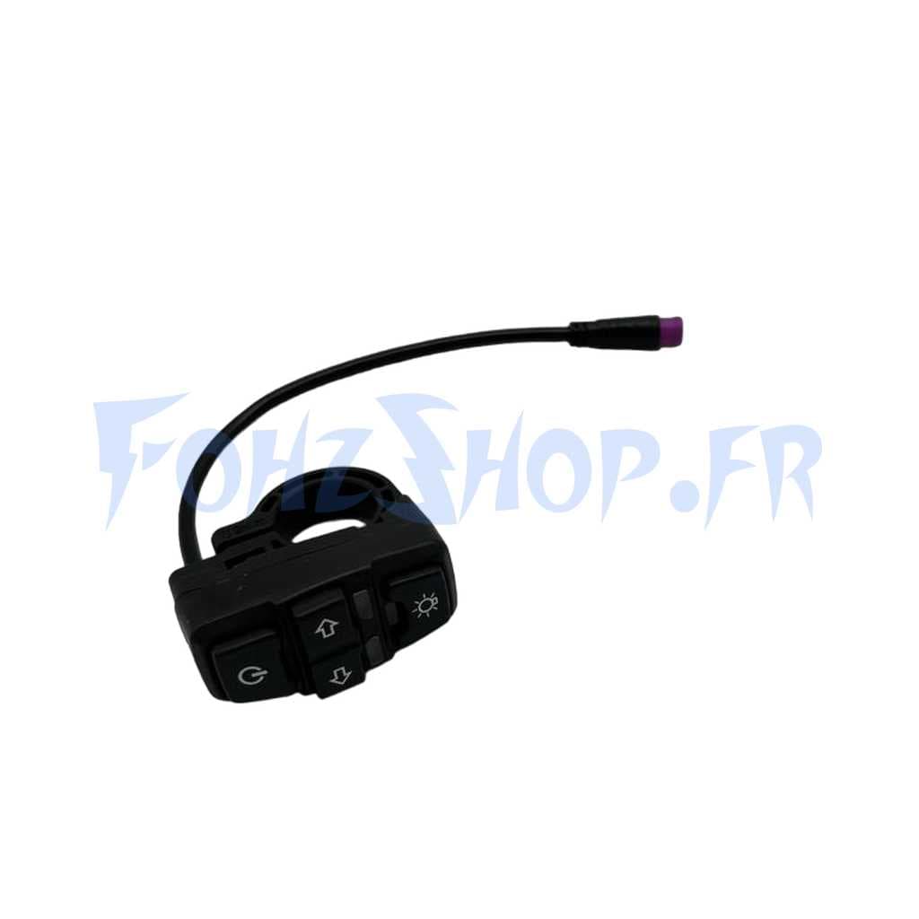 Commodo power/clignotants/phares pour Dualtron Togo & Togo Plus