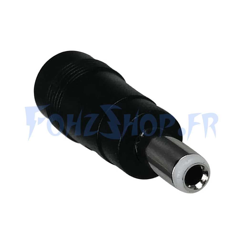 Embout adaptateur chargeur DC 5.5 > 2.5 mm
