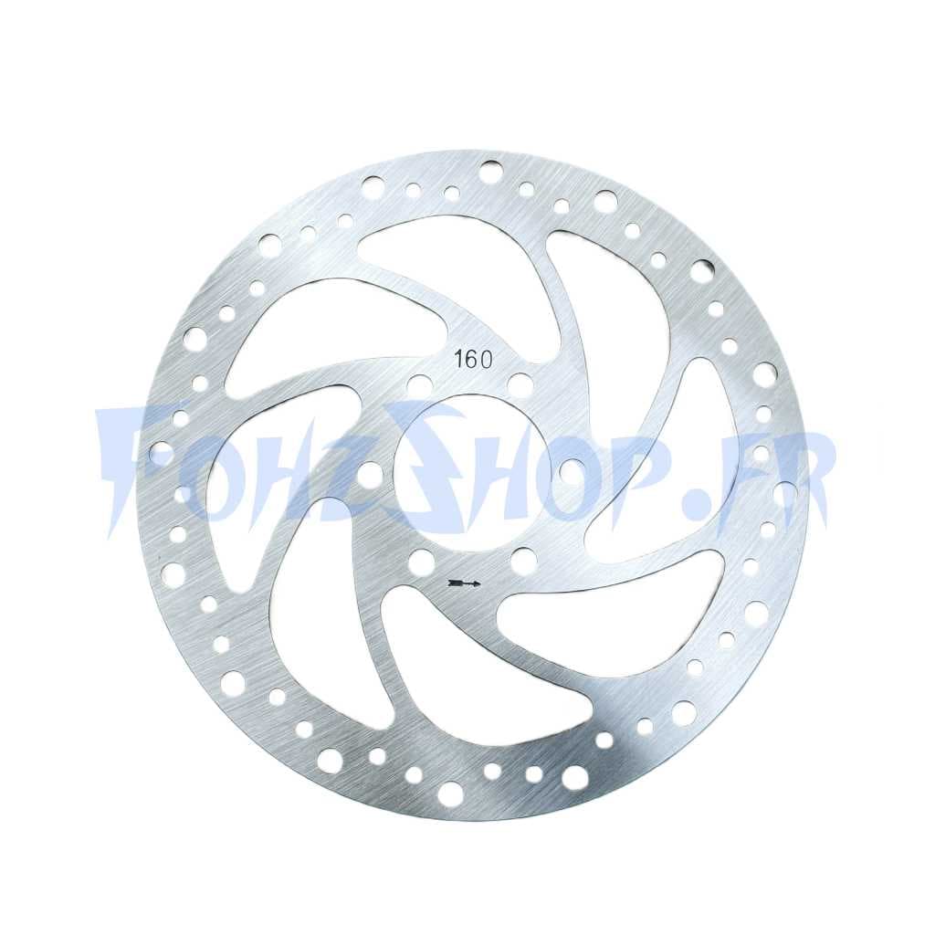 Disque renforcé 160mm entraxe 48mm pour Dualtron Thunder, Bronco, HaloKnight T107 Pro, etc...