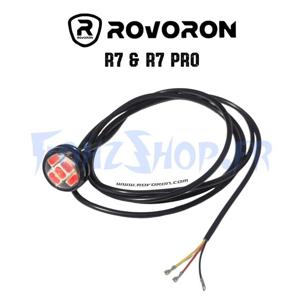 Phare arrière pour Rovoron R7 & R7 Pro