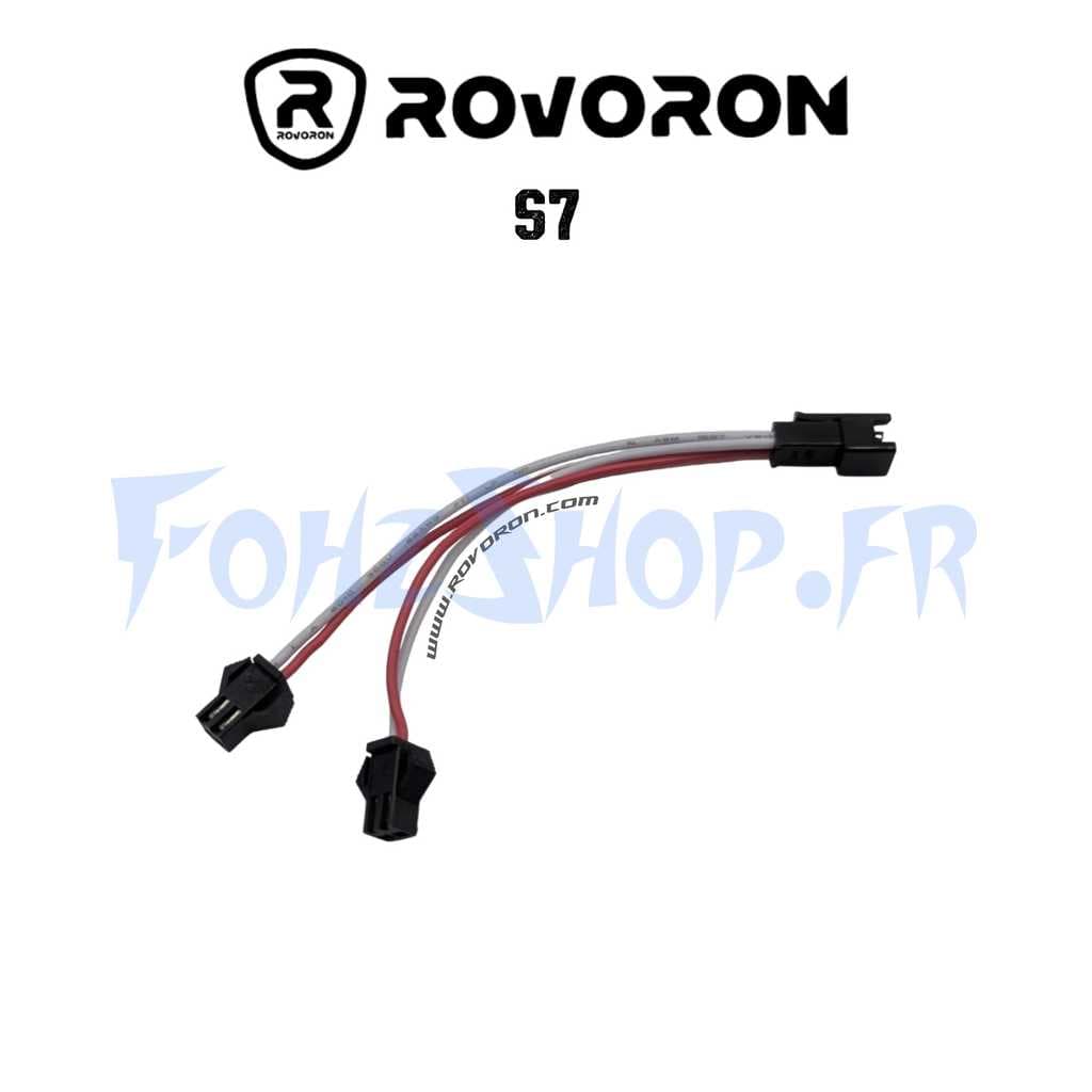 Dédoubleur de câble pour Rovoron S7