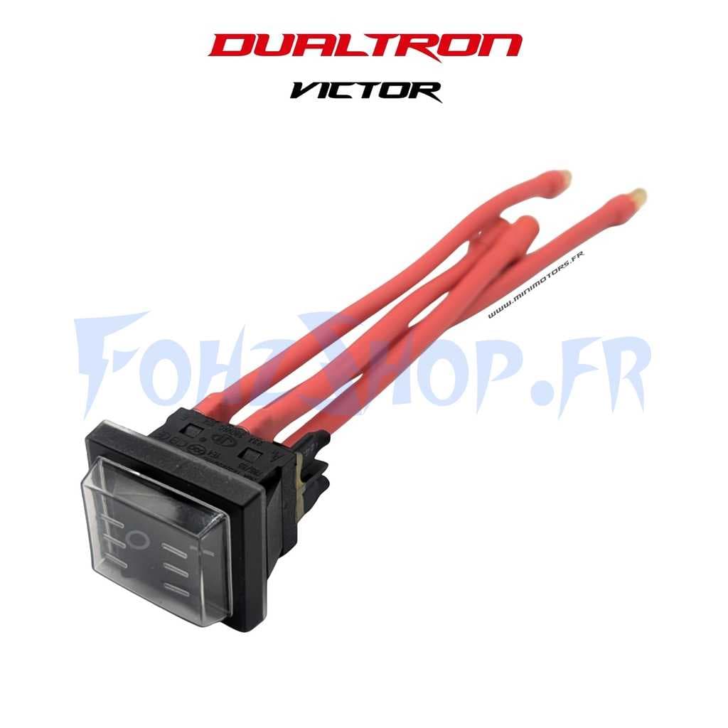 Bouton d’allumage pour Dualtron Victor