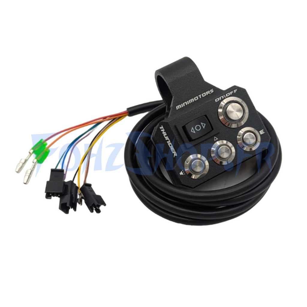 Commodo multifonction pour Dualtron Thunder 2