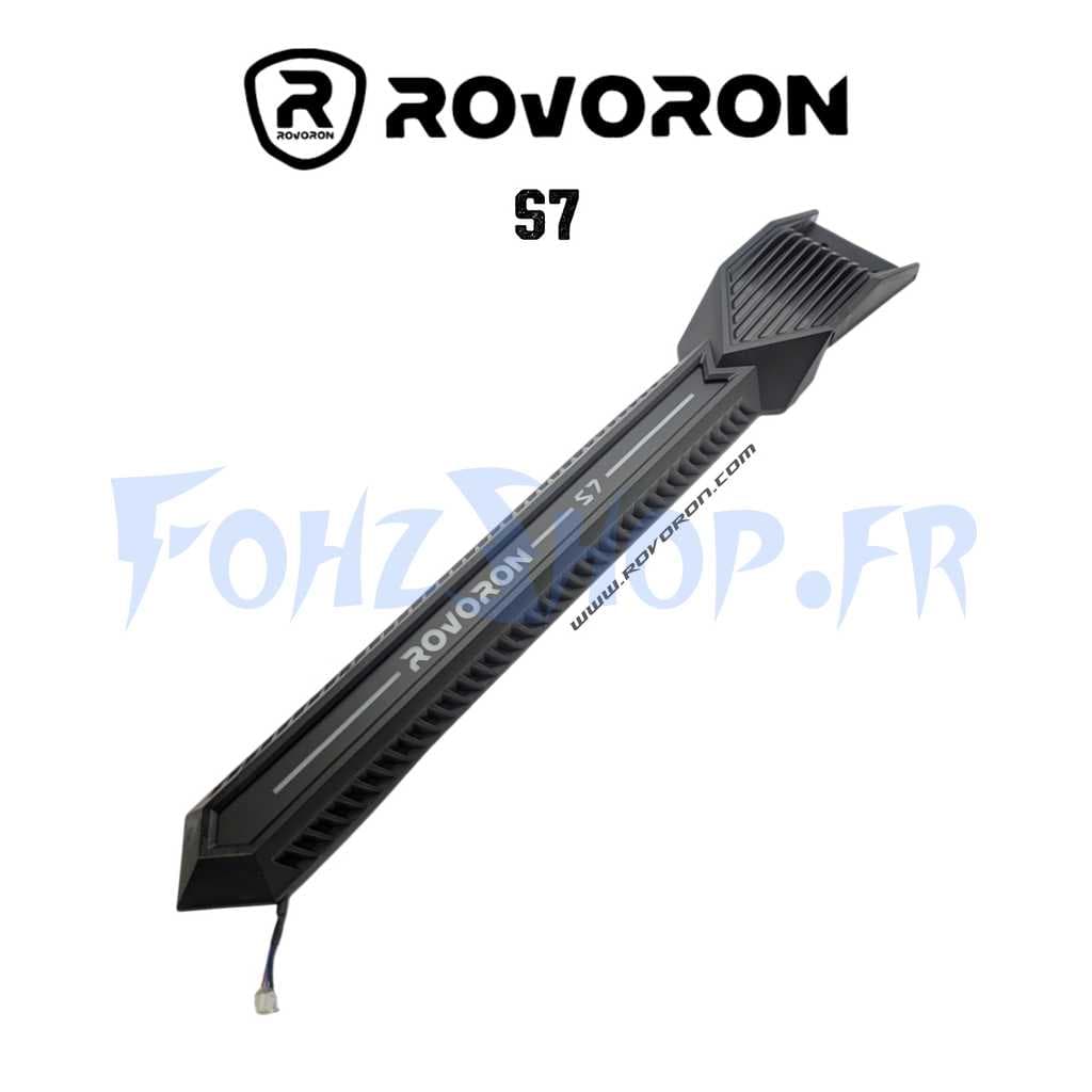 Cache LED du deck complet gauche pour Rovoron S7