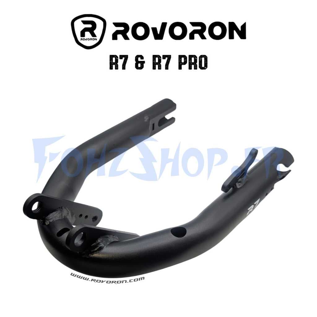 Fourche de suspension avant/arrière noire pour Rovoron R7 & R7 Pro