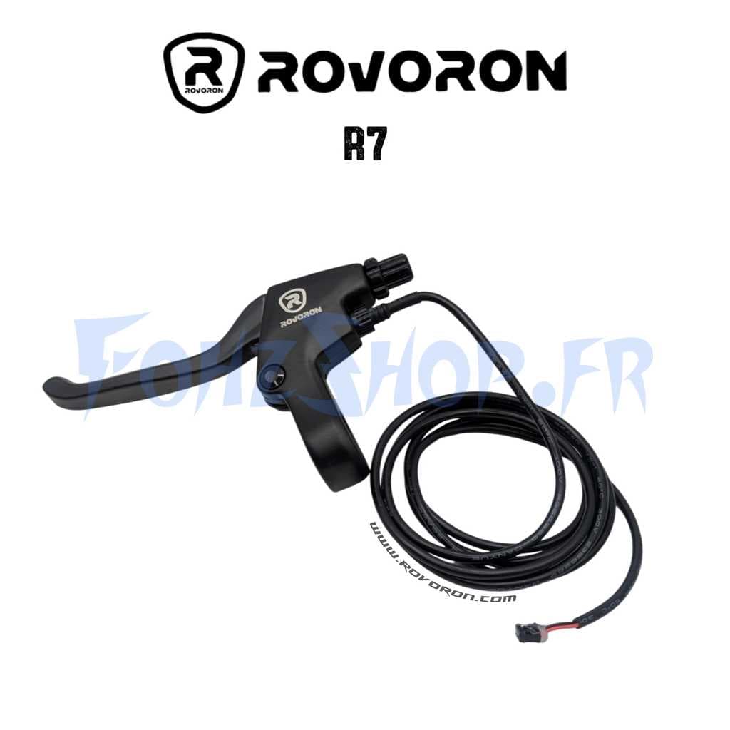Levier de frein gauche pour Rovoron R7
