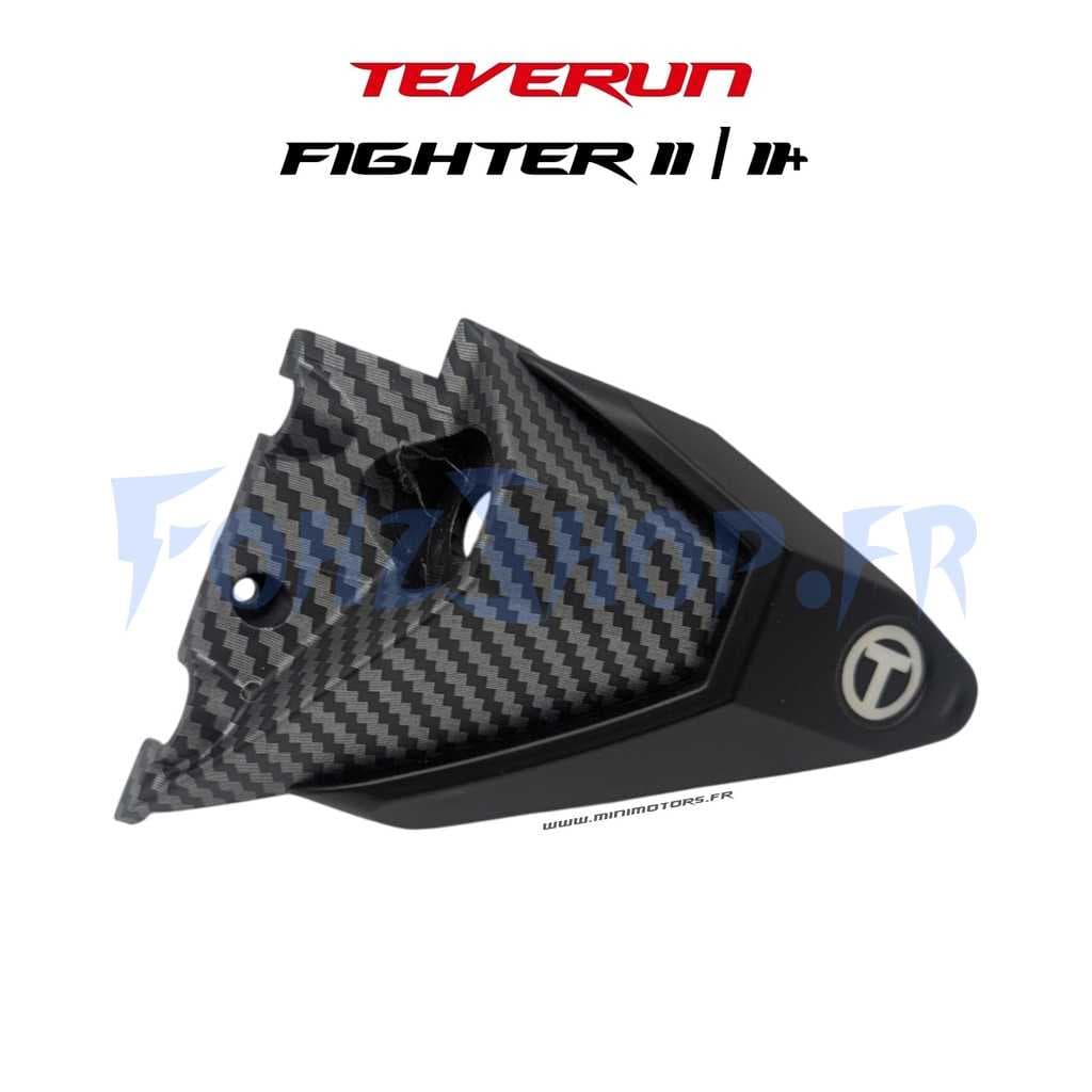 Support feu LED du deck avant gauche / arrière droit effet carbone pour Teverun Fighter 11+ 2026