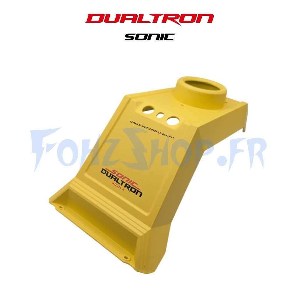 Cache de bras de direction jaune pour Dualtron Sonic
