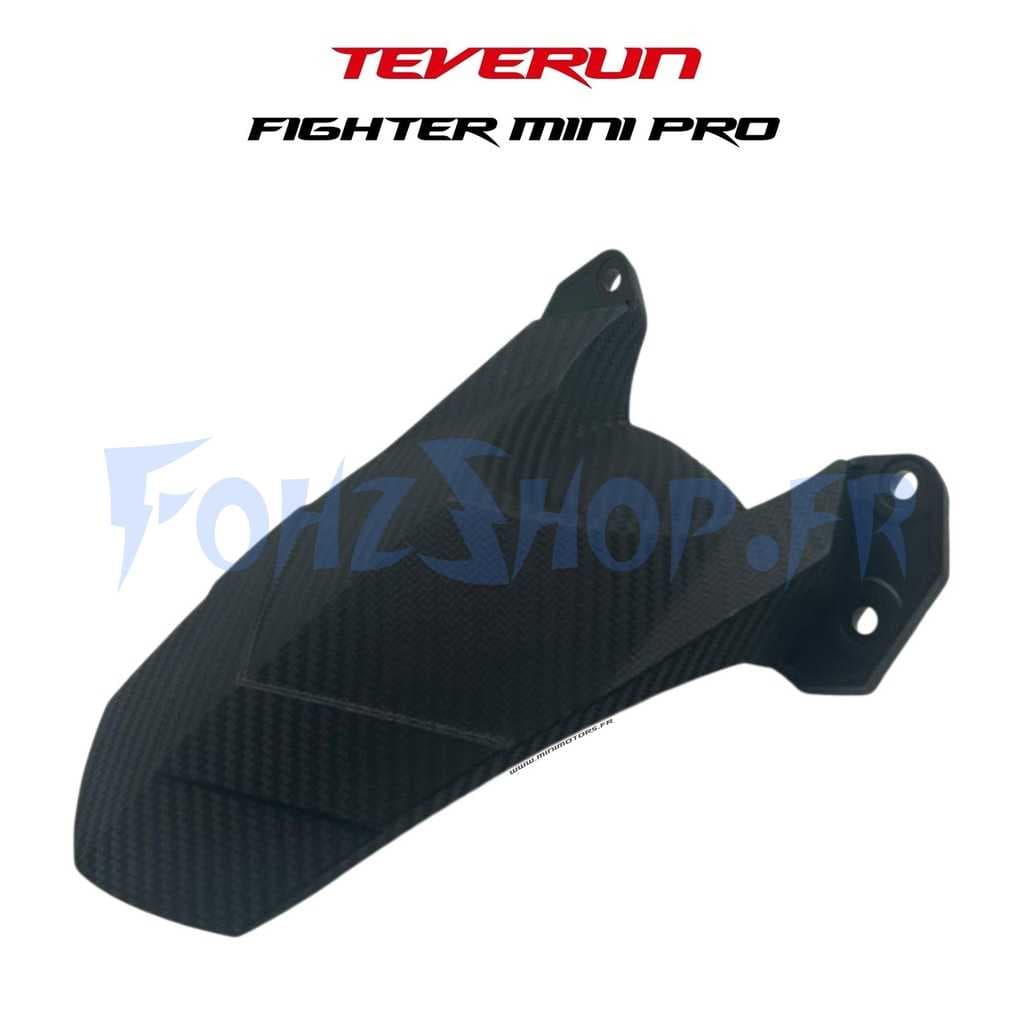 Garde boue avant / arrière effet carbone pour Teverun Fighter Mini Pro 2025