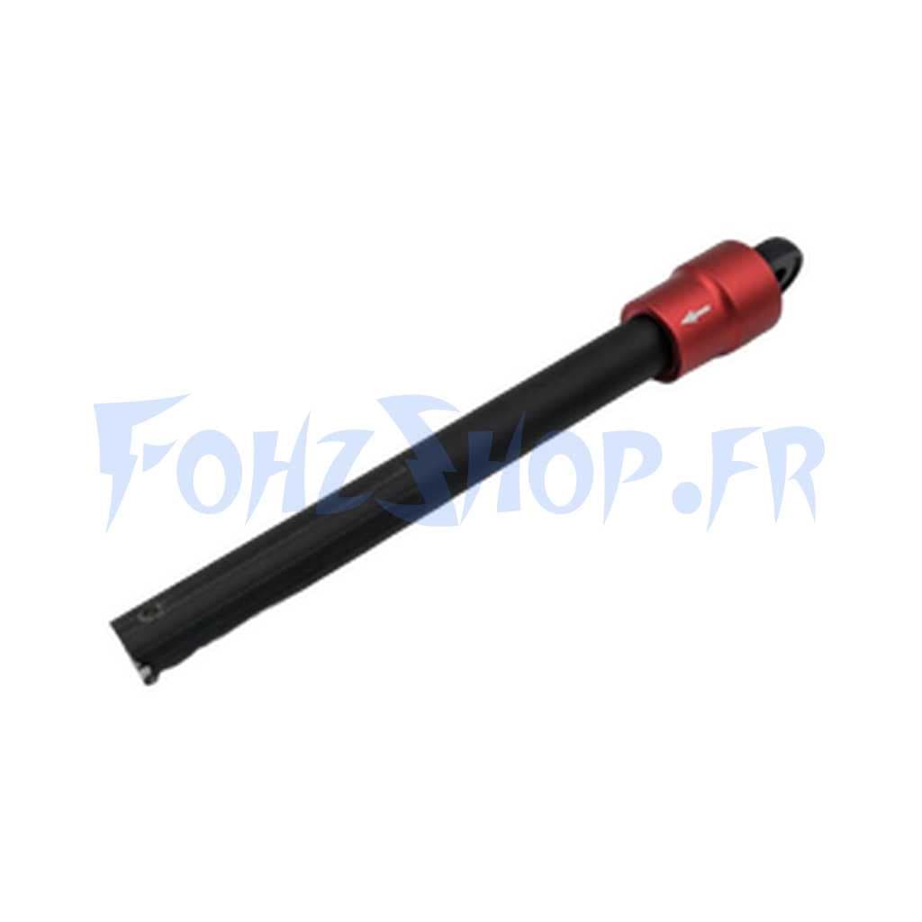 Tubes de poignées de guidon rouges pour Rovoron Kullter & Luxury