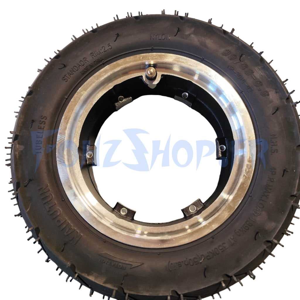 Roue complète avant tubeless pour Dualtron Thunder 1, Thunder 2, Storm, Ultra & Achilleus 2023