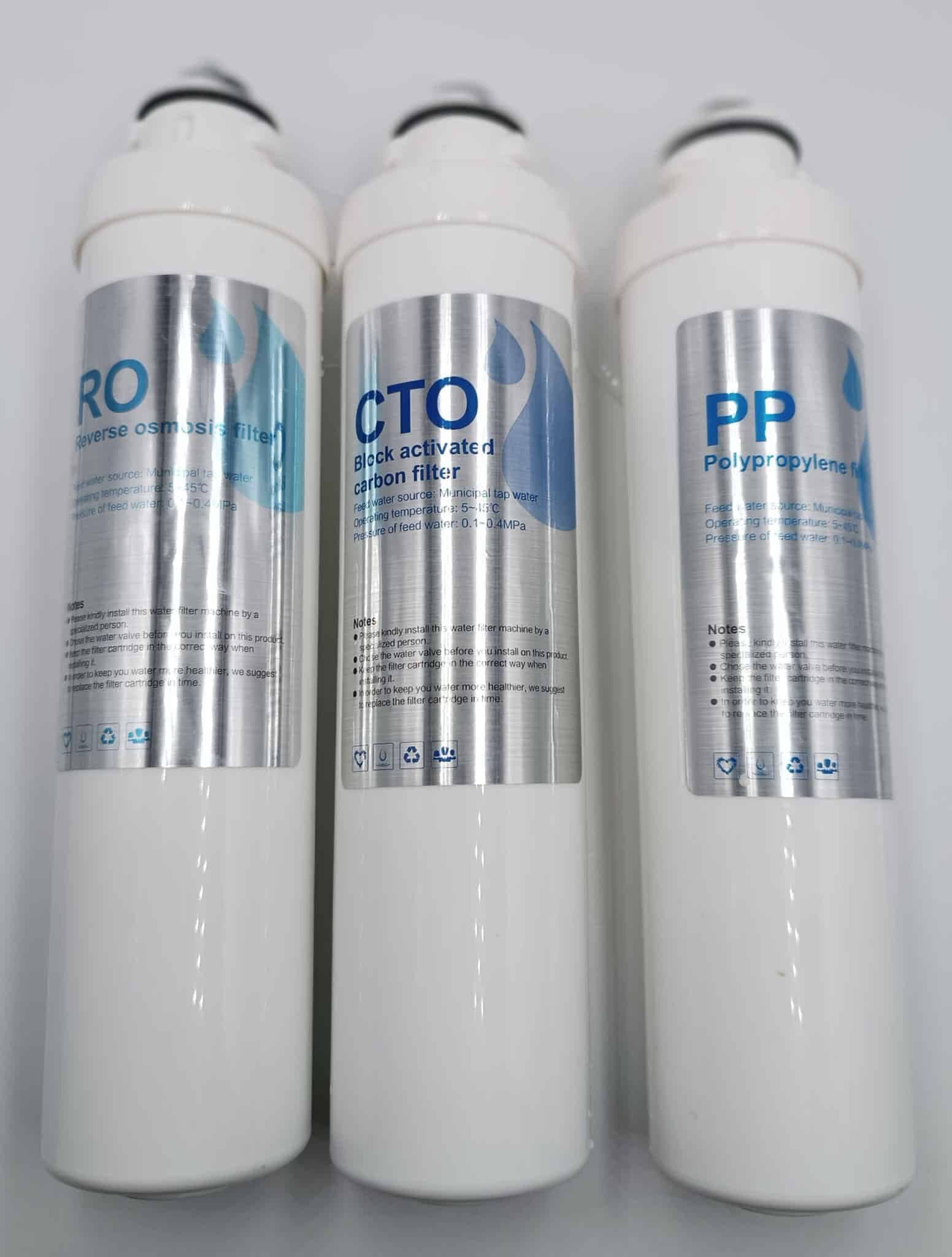 Pack 3 filtres – Pure Water