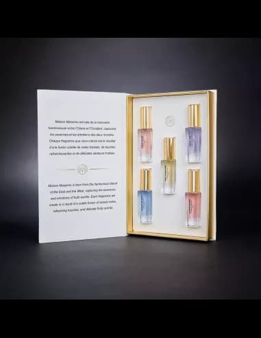 Coffret Découverte Parfums - Maison Massimo - 5 Flacons