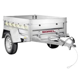 Remorque Rustique Sorel R150 : Compacte et Robuste