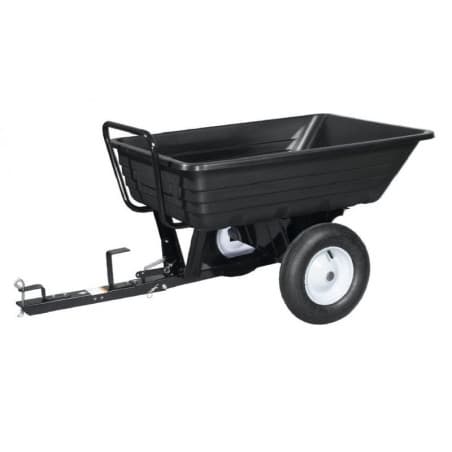 Remorque tracteur tondeuse Jardin poly dump 220kg