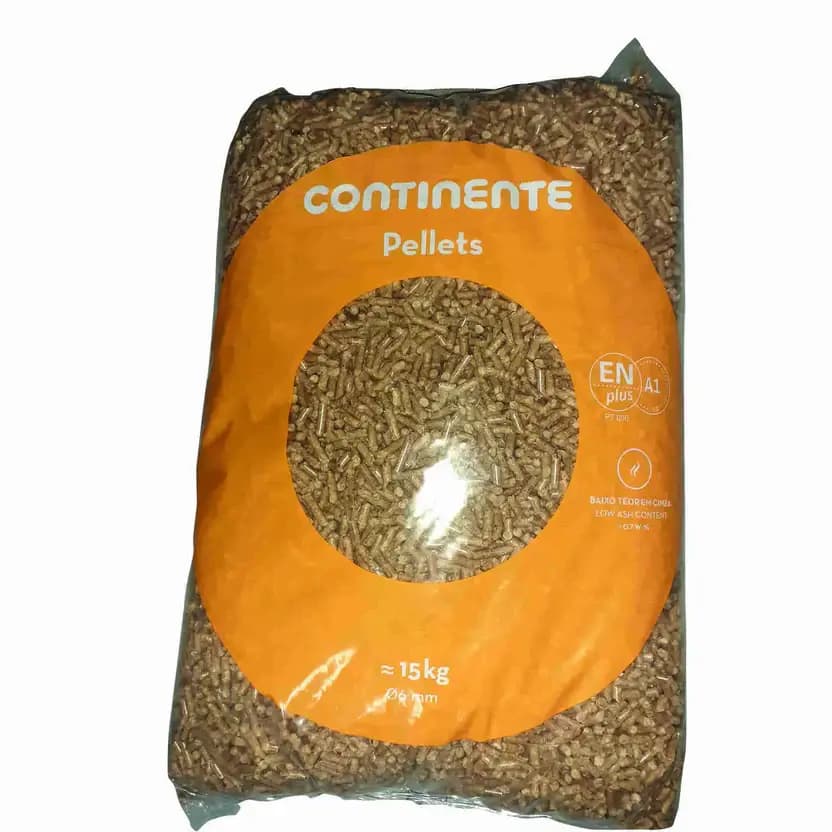 Pellets Continente - Palete de 65 sacos de 15kg