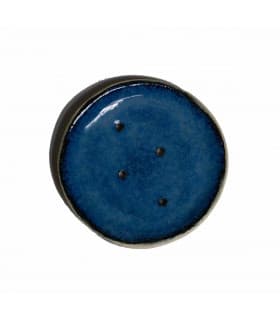 Porte Savon Céramique " Bleu de Bélize "