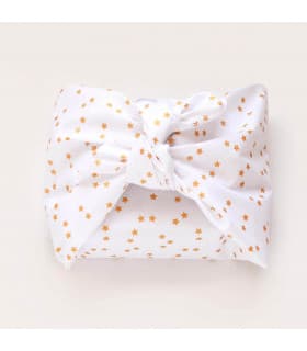 Furoshiki " Pluie d'Étoiles " 35 x 35 cm