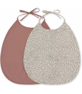 Lot de 2 Bavoirs à Répas Bébé - Milk Tank / Burlwood