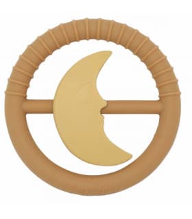 Anneau de Déntition en Silicone - Lune