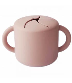 Boîte à Goûter en Silicone - Blush