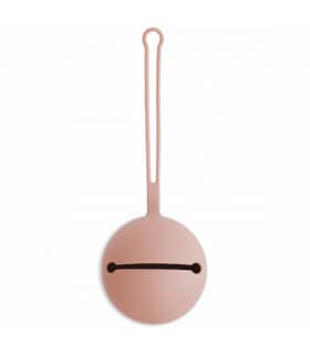Porte Tétine en Silicone - Blush