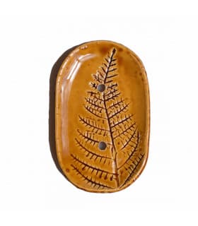 Porte Savon Céramique " La Folie Fougère "