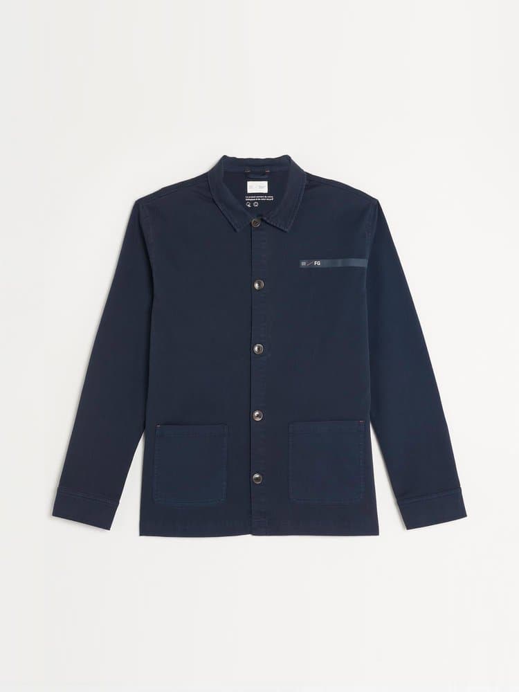 Chemise manches longues Maloja - Couleur bleu marine - Pour Homme - TBS - Taille M