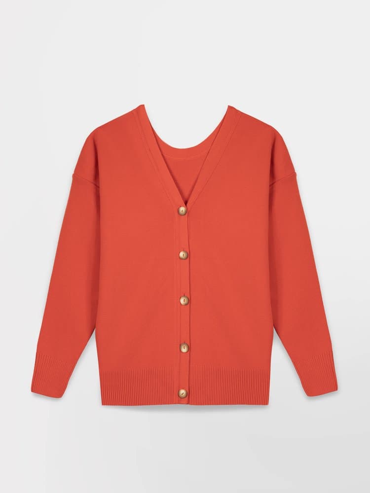 Gilet Leonie - Couleur rose/rouge - Pour Femme - TBS - Taille S