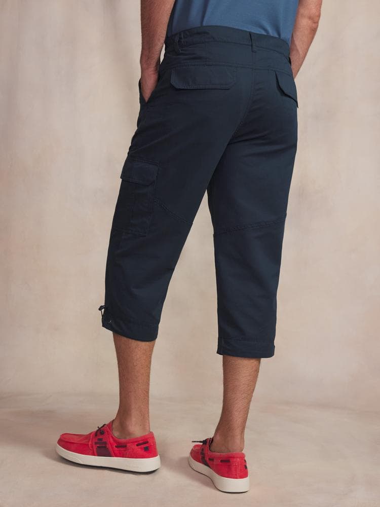 Pantacourt Fuppacou - Couleur bleu marine - Pour Homme - TBS - Taille 44