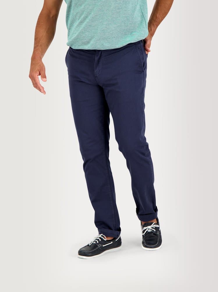 Pantalon chino Arturfan - Couleur bleu marine - Pour Homme - TBS - Taille 48