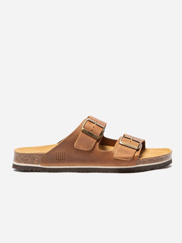 Mules Neylann pour Homme - Couleur marron - TBS - Pointure 41