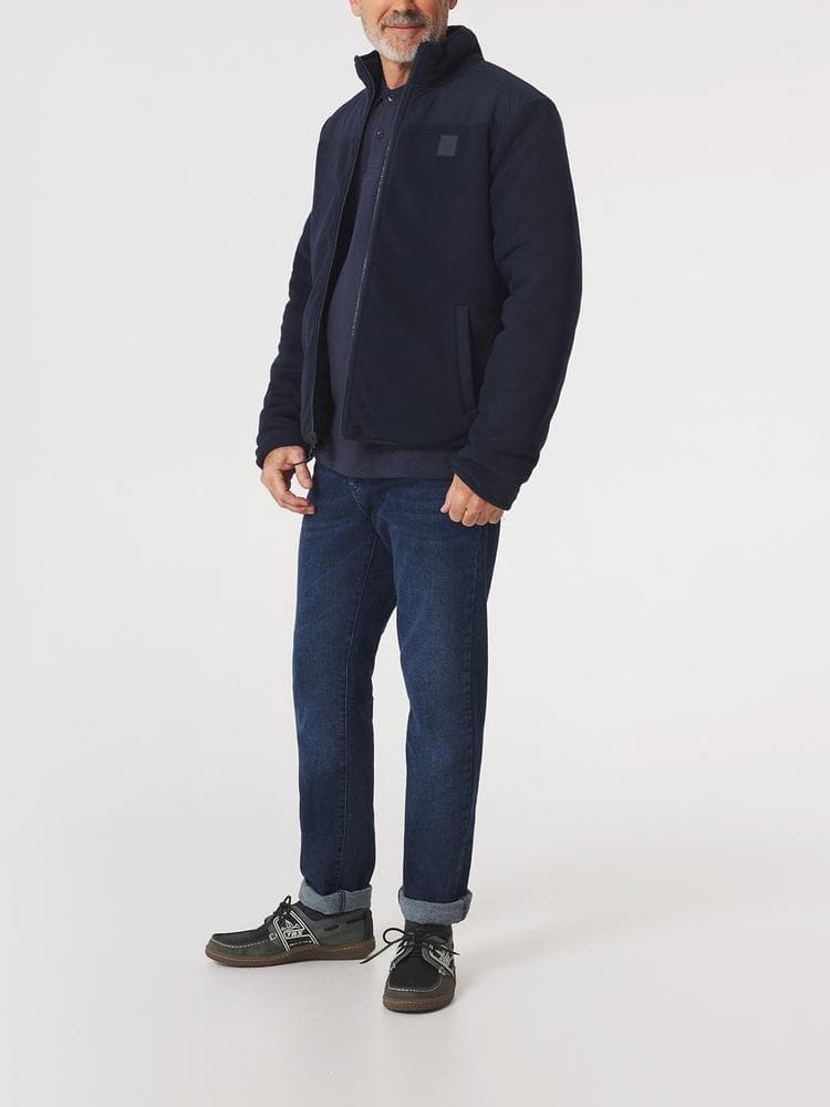 Doudoune Josefzip - Couleur bleu marine - Pour Homme - TBS - Taille XXL